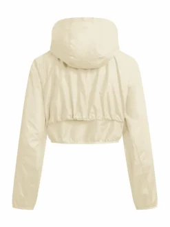 Gold's Gym Jacken & Westen<Damen Windjacke weiß uni