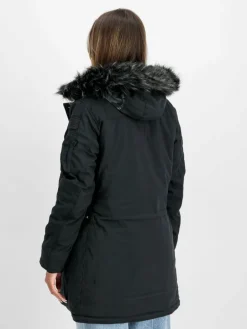 Alpha Industries Jacken & Westen<Damen Winterjacke schwarz uni