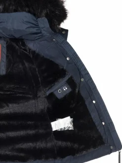 Navahoo Jacken & Westen<Damen Winterjacke - Chloe blau uni