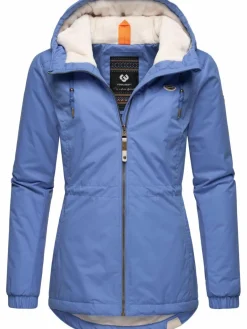 Ragwear Jacken & Westen<Damen Winterjacke - Dankka Warm blau uni