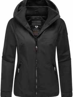 Ragwear Jacken & Westen<Damen Winterjacke - Dizzie Warm Rain schwarz uni