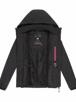 Ragwear Jacken & Westen<Damen Winterjacke - Dizzie Warm Rain schwarz uni