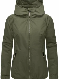 Ragwear Jacken & Westen<Damen Winterjacke - Dizzie Warm Rain oliv uni