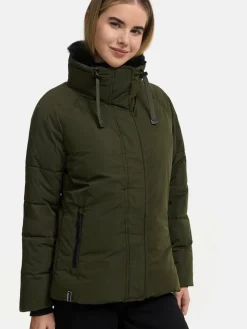 Navahoo Jacken & Westen<Damen Winterjacke - Frostii XIV oliv uni