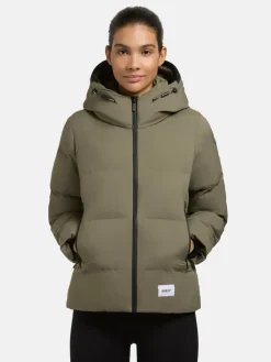 Khujo Jacken & Westen<Damen Winterjacke - Liev-YM grün uni
