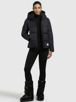 Khujo Jacken & Westen<Damen Winterjacke - Liev-YM blau uni