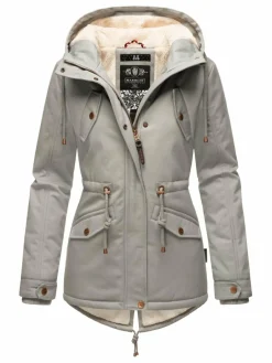 Marikoo Jacken & Westen<Damen Winterjacke - Manolya grau uni