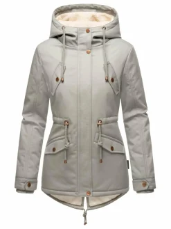 Marikoo Jacken & Westen<Damen Winterjacke - Manolya grau uni