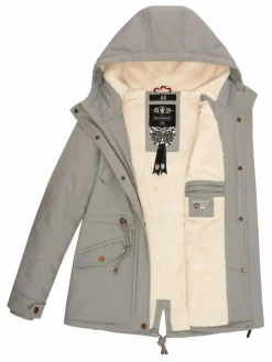 Marikoo Jacken & Westen<Damen Winterjacke - Manolya grau uni