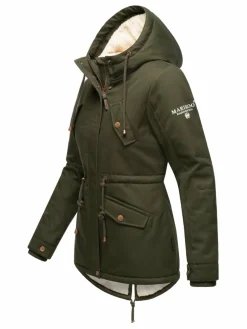 Marikoo Jacken & Westen<Damen Winterjacke - Manolya oliv uni