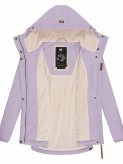 Ragwear Jacken & Westen<Damen Winterjacke - Monade lila uni
