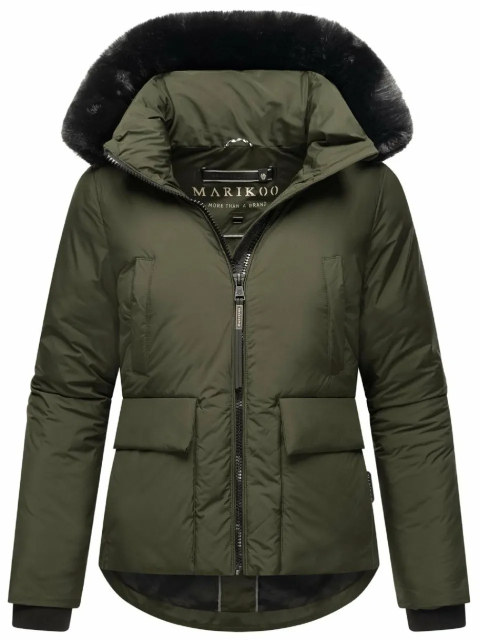 Marikoo Jacken & Westen<Damen Winterjacke - Morinaa XVI oliv uni