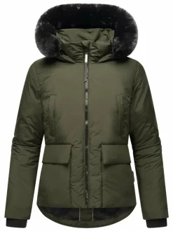Marikoo Jacken & Westen<Damen Winterjacke - Morinaa XVI oliv uni