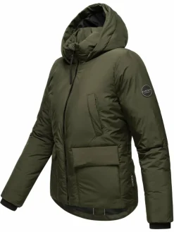 Marikoo Jacken & Westen<Damen Winterjacke - Morinaa XVI oliv uni