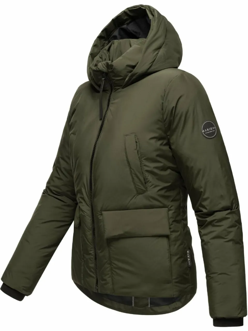 Marikoo Jacken & Westen<Damen Winterjacke - Morinaa XVI oliv uni