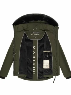 Marikoo Jacken & Westen<Damen Winterjacke - Morinaa XVI oliv uni