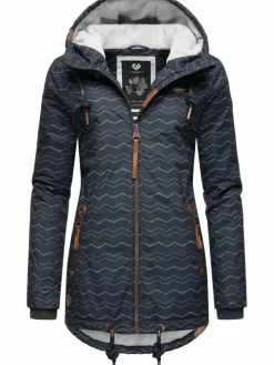 Ragwear Jacken & Westen<Damen Winterjacke - Zuzka Winter marine uni