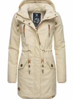Ragwear Jacken & Westen<Damen Wintermantel - Elsie beige uni