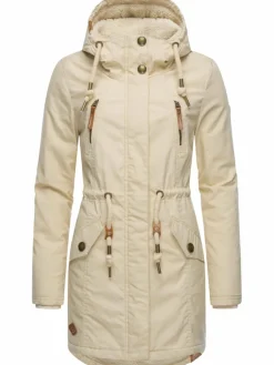 Ragwear Jacken & Westen<Damen Wintermantel - Elsie beige uni