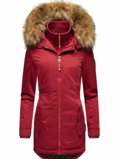 Marikoo Jacken & Westen<Damen Wintermantel - Sanakoo rot uni