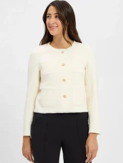 Marc Cain Collections Blazer|Jacken & Westen<Damen Wollblazer ecru uni
