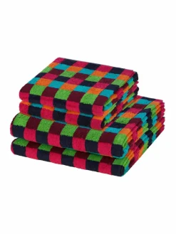 Cawö Heimtextilien<Handtuchset 2-teilig - Lifestyle mehrfarbig kariert
