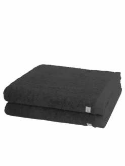 Ross Heimtextilien<Handtuchset 2-teilig - Sinfonie grau uni