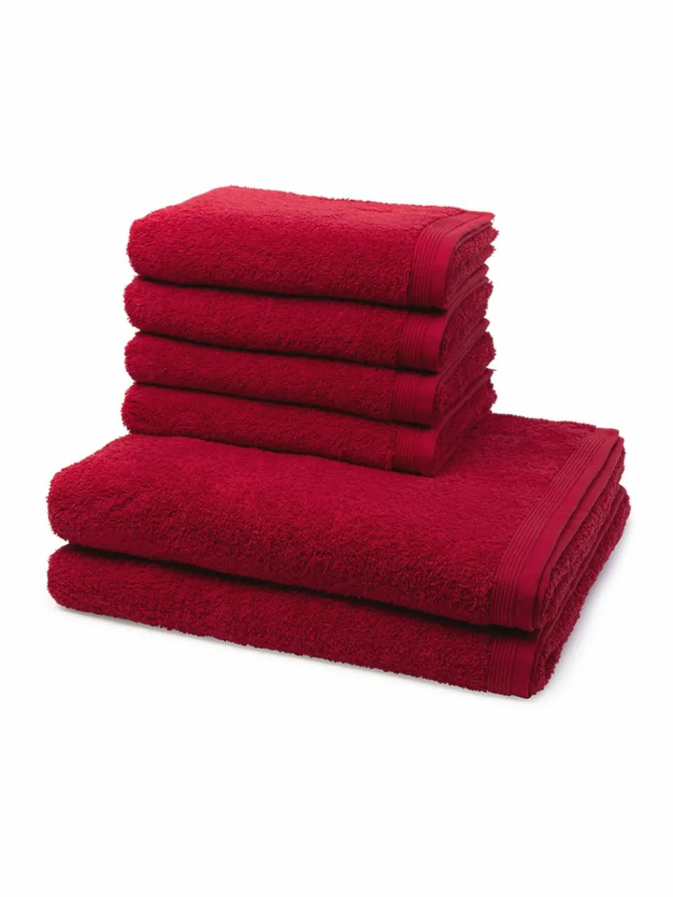 Damen Möve Heimtextilien>Handtuchset 6-teilig - Superwuschel