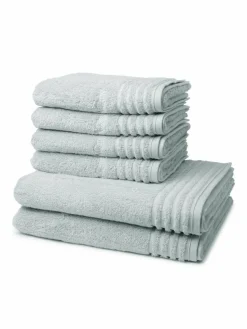 Vossen Heimtextilien<Handtuchset 6-teilig - Vienna Style Supersoft hellgrau uni