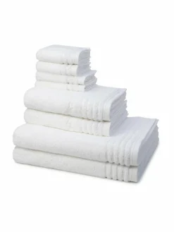 Vossen Heimtextilien<Handtuchset 8-teilig - Vienna Style Supersoft weiß uni
