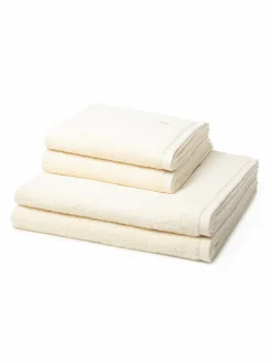 Ross Heimtextilien<Handtuchset 4-teilig - Vita beige uni