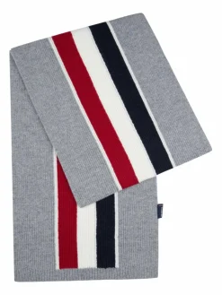 Daniel Hechter Schals & Tücher<Herren Accessoires - Strickschal grau gestreift