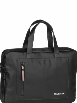 Tommy Hilfiger Taschen & Rucksäcke<Herren Aktentasche - TH Piqué Slim Computer SP24 schwarz uni