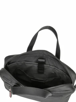 Tommy Hilfiger Taschen & Rucksäcke<Herren Aktentasche - TH Piqué Slim Computer SP24 schwarz uni