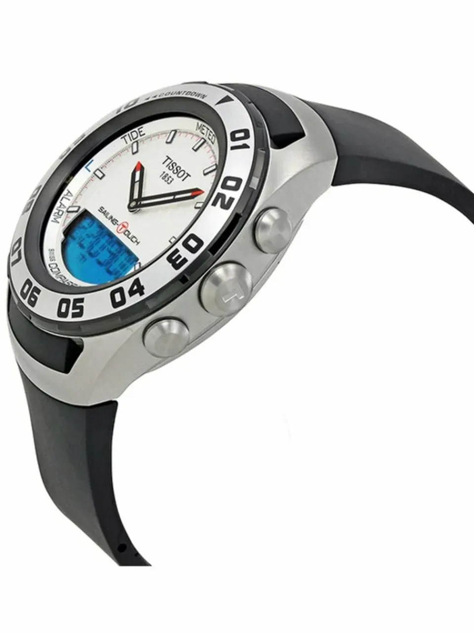 Tissot Uhren<Herren Analog-Digitaluhr - T0564202703100 weiß uni