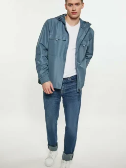 Schmuddelwedda Jacken & Westen<Herren Anorak blau uni