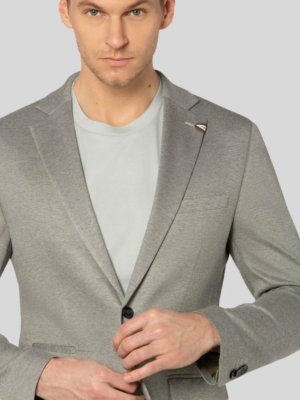 Benvenuto Anzüge<Herren Anzug - MARIO MESSINA J grau uni