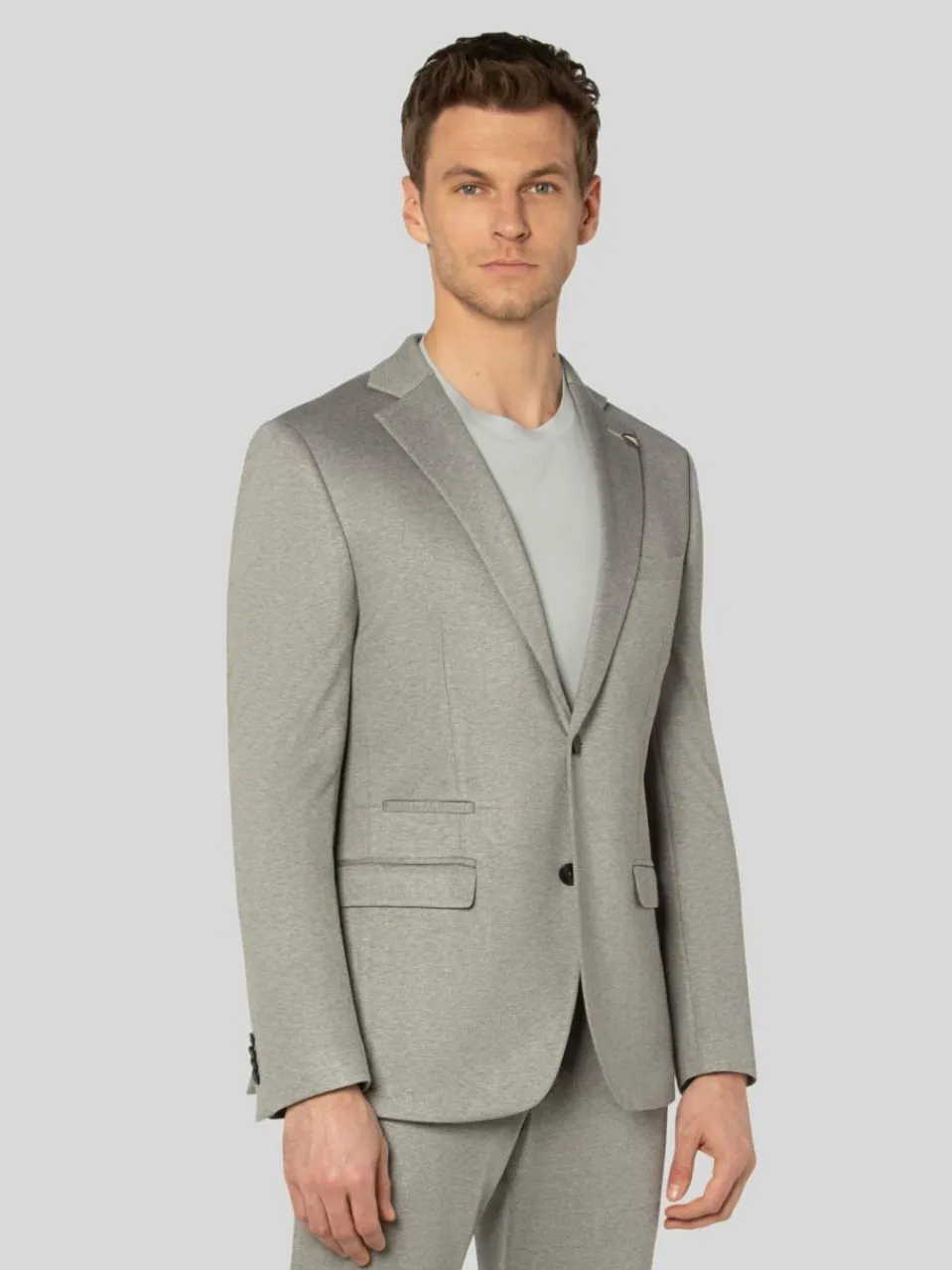 Benvenuto Anzüge<Herren Anzug - MARIO MESSINA J grau uni