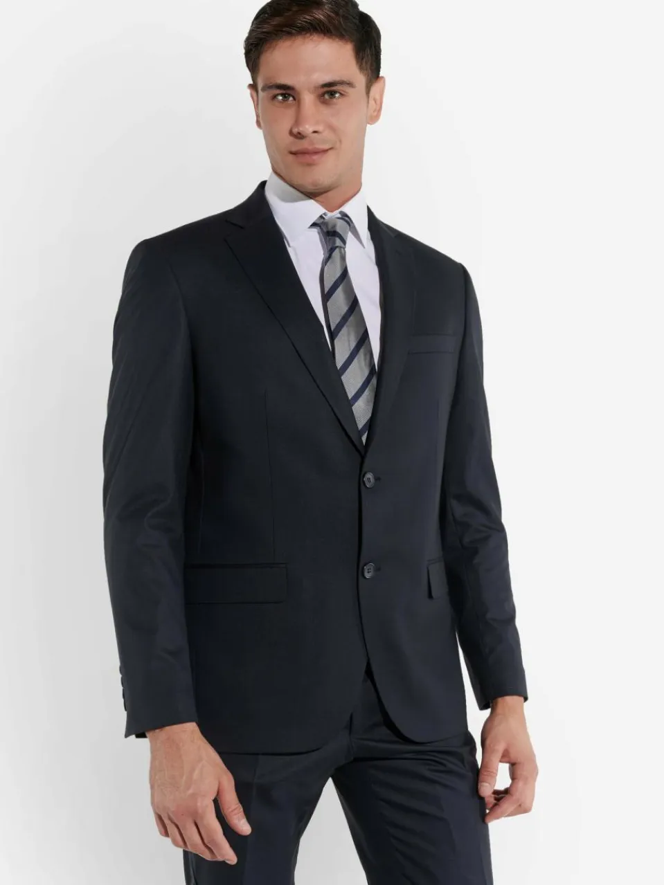 Steffen Klein Anzüge<Herren Anzug - REGULAR FIT marine uni