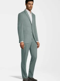 Steffen Klein Anzüge<Herren Anzug - REGULAR FIT grün uni