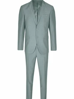 Steffen Klein Anzüge<Herren Anzug - REGULAR FIT grün uni