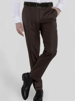 Steffen Klein Anzüge<Herren Anzug - Slim Fit braun uni
