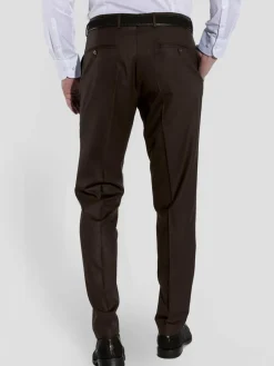 Steffen Klein Anzüge<Herren Anzug - Slim Fit braun uni