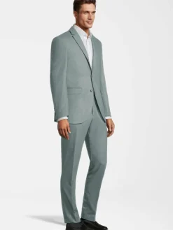 Steffen Klein Anzüge<Herren Anzug - Slim Fit grün uni