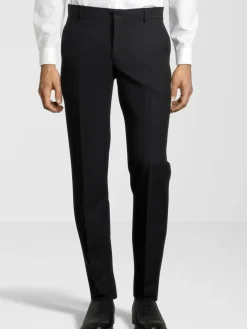 Steffen Klein Anzüge<Herren Anzug - Slim-Fit schwarz uni