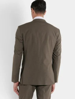 Steffen Klein Anzüge<Herren Anzug Slim-Fit taupe uni