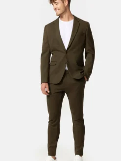 Herren Jeff Anzüge>Herren Anzug 2-Teiler - JFEzra SET