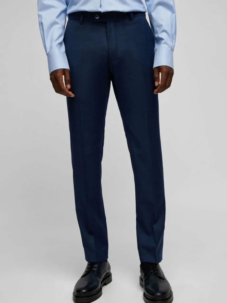 Daniel Hechter Anzüge<Herren Anzughose blau meliert