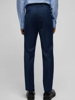 Daniel Hechter Anzüge<Herren Anzughose blau meliert