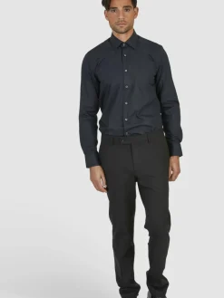 Daniel Hechter Hosen|Anzüge<Herren Anzughose schwarz uni